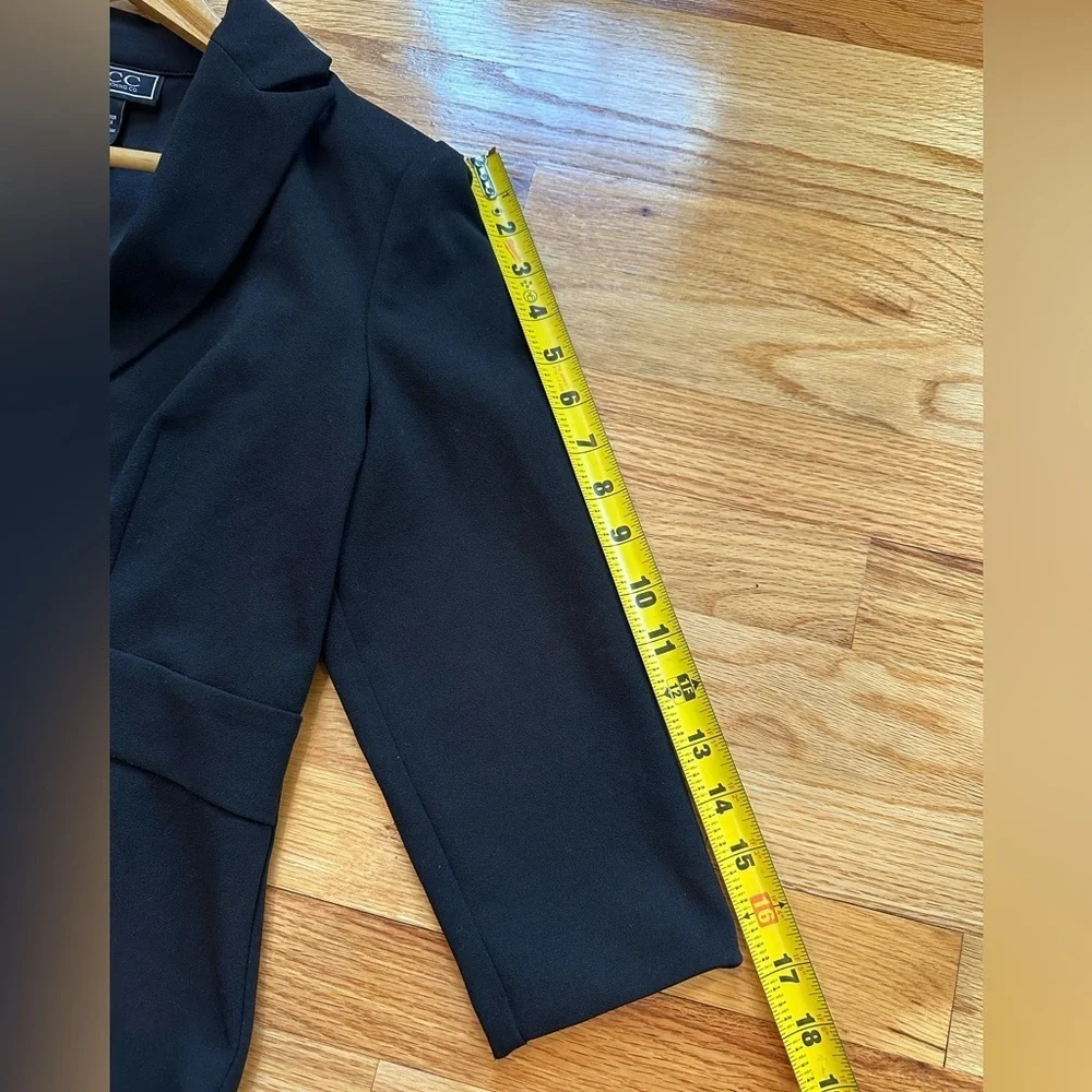 New York Clothing Company Petite Black Blazer